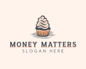 Sweet Muffin Cupcake logo design