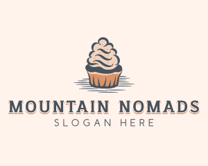 Sweet Muffin Cupcake logo design