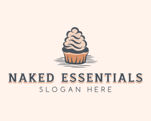 Sweet Muffin Cupcake logo design