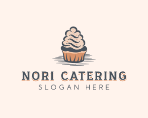 Sweet Muffin Cupcake logo design