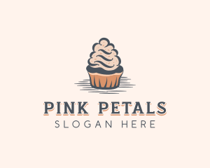 Sweet Muffin Cupcake logo design