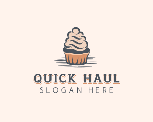 Sweet Muffin Cupcake logo design