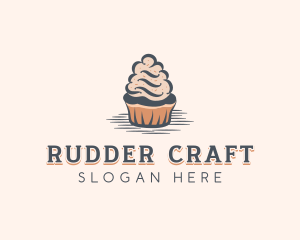 Sweet Muffin Cupcake logo design