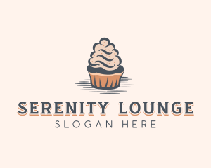 Sweet Muffin Cupcake logo design