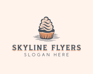 Sweet Muffin Cupcake logo design