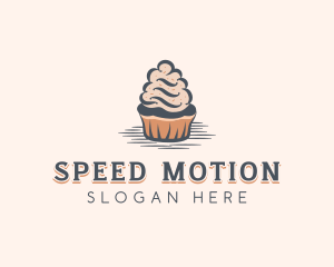 Sweet Muffin Cupcake logo design