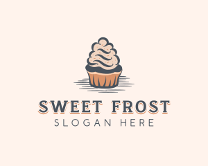 Sweet Muffin Cupcake logo design