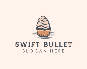 Sweet Muffin Cupcake logo design