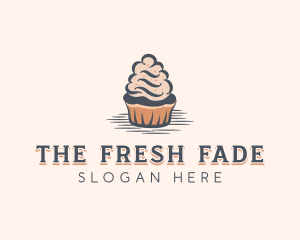 Sweet Muffin Cupcake logo design