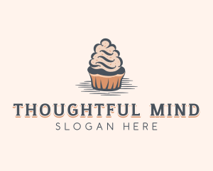 Sweet Muffin Cupcake logo design