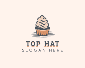 Sweet Muffin Cupcake logo design