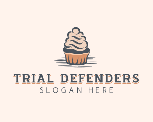 Sweet Muffin Cupcake logo design