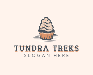 Sweet Muffin Cupcake logo design