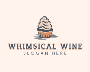 Sweet Muffin Cupcake logo design