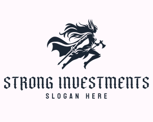 Strong Woman Warrior logo
