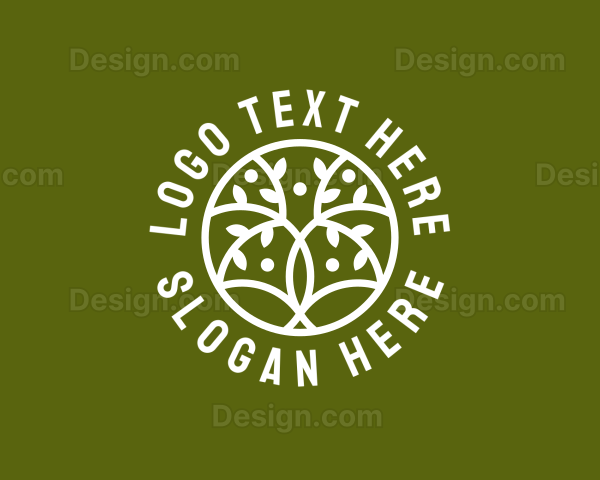 Nature Tree Gardening Logo