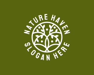 Nature Tree Gardening  logo design