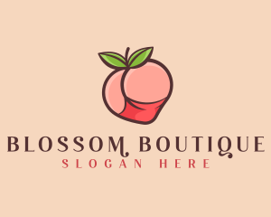 Sexy Peach Butt logo design