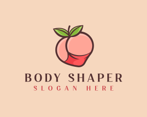 Sexy Peach Butt logo design