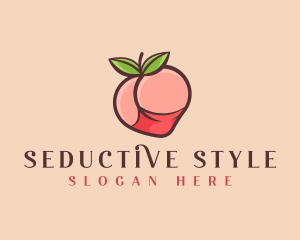 Sexy Peach Butt logo design