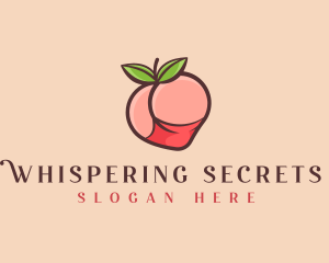 Sexy Peach Butt logo design