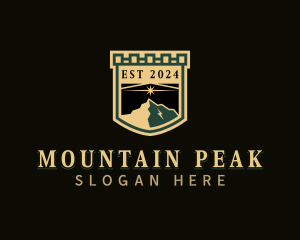 Peak Mountain Trekking logo design