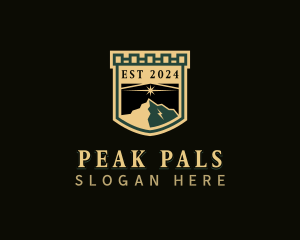 Peak Mountain Trekking logo design