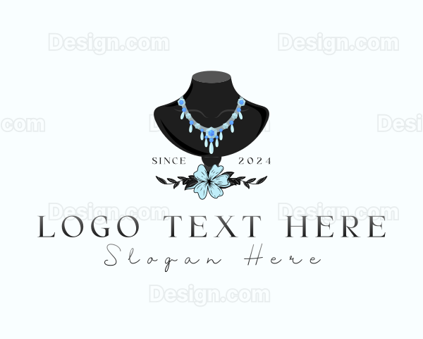 Necklace Jewelry Boutique Logo