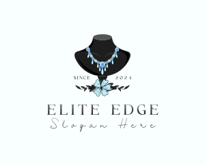 Necklace Jewelry Boutique logo design