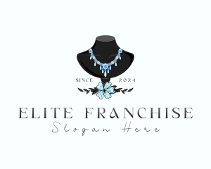 Necklace Jewelry Boutique logo design