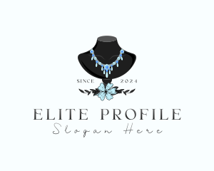 Necklace Jewelry Boutique logo design