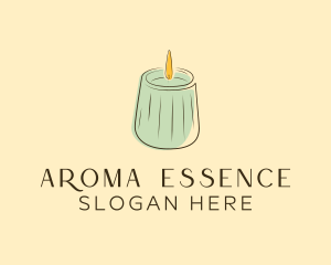 Fragrance Candle Decoration logo design