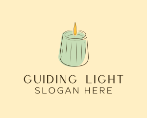 Fragrance Candle Decoration logo design