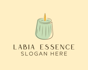 Fragrance Candle Decoration logo design