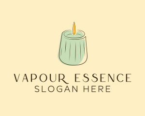 Fragrance Candle Decoration logo design