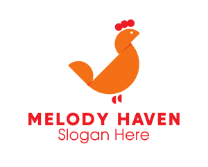Orange Chicken Hen logo