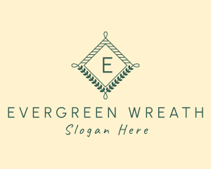 Fashion Diamond Wreath logo design