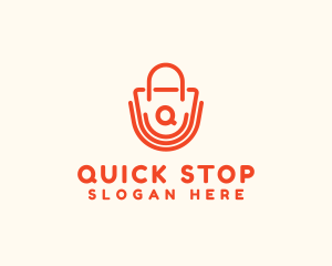 Shopping Bag Retail logo design