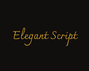 Luxury Script Brand logo design