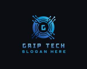 Cyber Tech Programming logo design