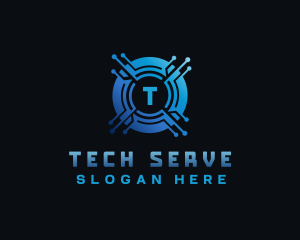 Cyber Tech Programming logo design