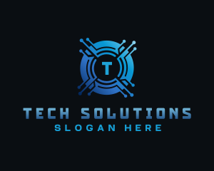 Cyber Tech Programming logo design