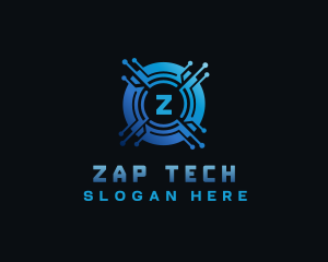 Cyber Tech Programming logo design