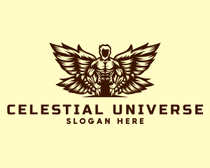 Man Wings Celestial logo