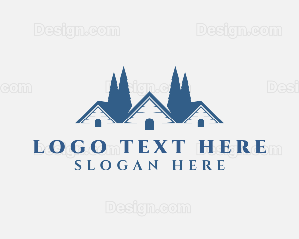 House Roof Renovation Logo