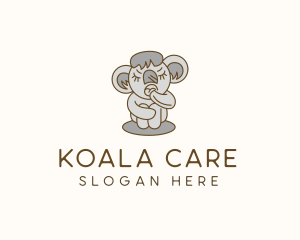 Australian Sleepy Koala logo design