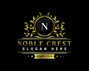 Luxury Vine Crest logo design