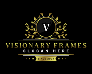 Luxury Vine Crest logo design