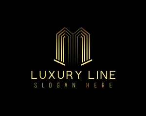 Luxury Realty Building logo design