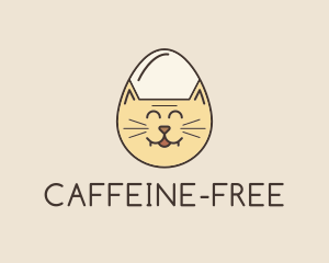 Cat Egg Head logo design